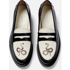 Duke + Dexter Duke Dexter, Women's Wilde Snake Penny Loafer Women's