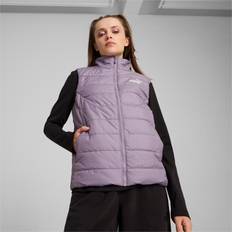 Puma Purple Outerwear Puma Ess Padded Vest Women's Jacket - Pale Plum