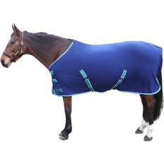 HY 5' Navy StormX Empra Opulence Standard-Neck Fleece Horse Rug