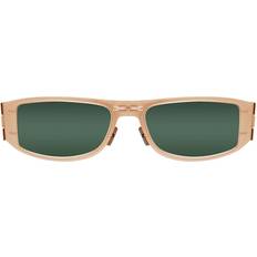 8114 Bewitched Folding Sunglasses - Brushed Gold