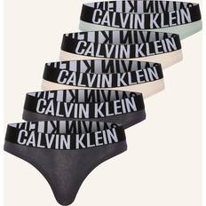 Elastaan Bikini's Calvin Klein Meisjes Slips 5-Pack - Intense Power