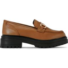 Brown - Women Loafers Kurt Geiger Kurt Geiger Women's Loafer Tan Leather Tasha