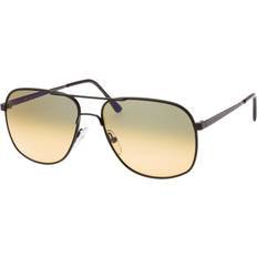 L.G.R Rift 22 Aviator Sunglasses - Black