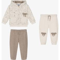 9-12M Autres Ensembles Mayoral Ensemble de 2 Pantalons Sweatshirt Garçon Beige