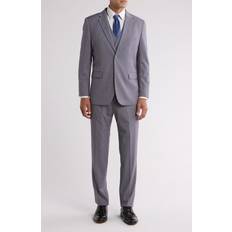 Men - Viscose Clothing Braveman Classic Fit 3-Piece Suit in Grey 46Regular 46Regular