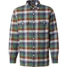 Levi's Jackson Check Flannel Worker Shirt - Brown