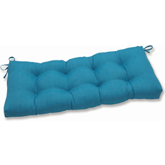 Blue Garden Benches Pillow Perfect 652016 Outdoor/Indoor Veranda Turquoise Cushion - Blue 18 x 48 x 5 Garden Bench