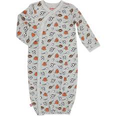 Long Sleeves Nightgowns Zutano Baby's Kimono Gown - Major League