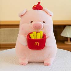 Toys Veishet 60cm/23.62in Mcdonalds French Fries Pig Plush Toy Pillow Children Birthday Gifts Pp Cotton