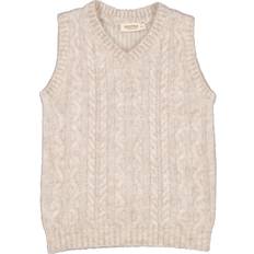 18-24M Basisschicht Taj Vest, Cashew Melange 6-7Y/116-122