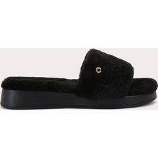 Women Slippers Carvela Women's Slippers Black Synthetic Cloud Cosy
