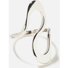 Montini Ringar Montini Silverfärgad ring, S-form