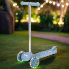 Ride-On Toys ATOM Light-Up Move 'N' Groove Scooter Blue