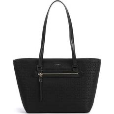 DKNY Bryant Monogram Tote Bag - Jet Black