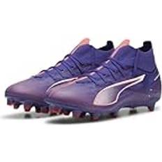Puma Unisex Ultra 5 Match+ FG/AG Football Boots - Blanc