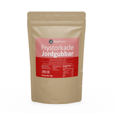 Frystorkade Skivade Jordgubbar