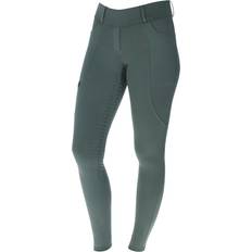 Verde Caschi da equitazione Covalliero Collant da equitazione da donna Full Grip