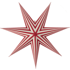 Scandi Living Bare Advent Star White/Red Advent Star ∅ 60cm