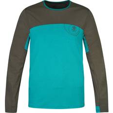 Rayon Oberteile Rafiki Pitone Long Sleeve T-shirt Blau Mann