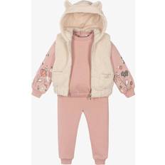 18-24M Sonstige Sets Mayoral Girls Pink Cotton Tracksuit Set