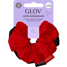 Fasce per capelli GLOV Scrunchies 2 Pack M - Red/Black