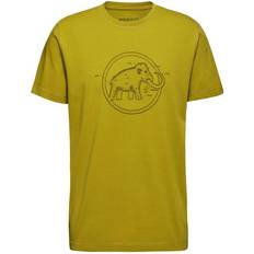 Giallo Magliette Mammut Core Lines Short Sleeve T-shirt