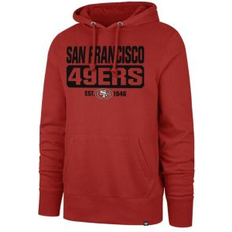 '47 Jackets & Sweaters '47 Men's '47 Brand Scarlet San Francisco 49ers Box Out Headline Pullover Hoodie Scarlet