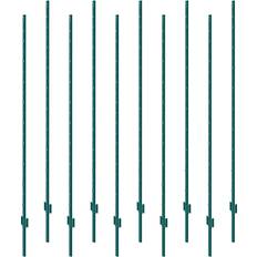 VEVOR Fence Post Heavy Duty Metal 6 ft 10 Pack