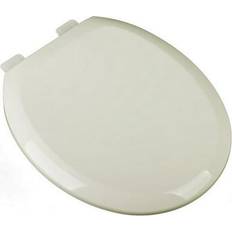 GSI Homestyles Slow Close Premium Plastic Round Toilet Seat Linen Biscuit