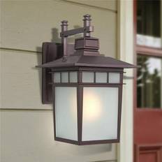 1 Exterior Mount-in Oil Rubbed Bronze Wall Light