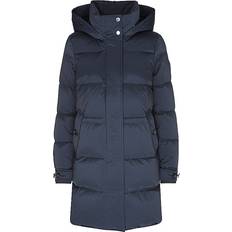 Woolrich Bekleidung Woolrich Daunenmantel ALSEA DUNKELBLAU