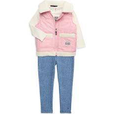 Tommy Hilfiger Other Sets Children's Clothing Tommy Hilfiger Little Girl's 3-Piece Vest, T-Shirt & Pants Set Pink Blue Multi