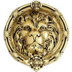 Door Knockers Camp USA Leo Lion Door Knocker - Highlighted Brass 1pcs