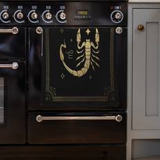 Black Kitchen Towels Zodiac Zodiac Scorpio Horoscope In - Kitchen Towel Yellow, Black, Gold
