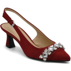 Rood Hakken & Pumps Charles by Charles David Womens Ahava Red