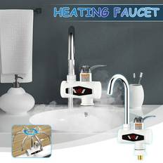 Water Heaters Floleo Instant Tankless Electric Hot Water Heater Faucet With LED Digital Display