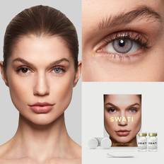 Contact Lenses Swati Grey Coloured Contact Lenses 6-Months 1 Pair