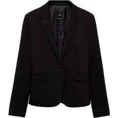 Clothing Mango Suit jacket with pockets black Woman Black