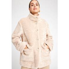 Gustav Overtøj Gustav Maddy, Fake Fur Coat Jakker 54315/6909 2031-Beach Sand