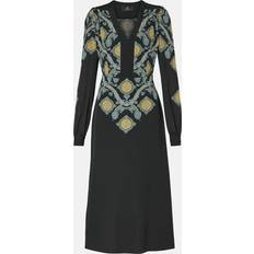 Etro Elegant Blommig Klänning Dam
