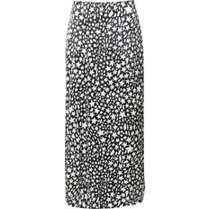 Fabienne Chapot Laurie Star Print Midi Skirt, Black/Creme Brulee