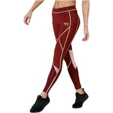 Rouge Collants Kari Traa Ropa Leggings Fitness Rojo - Red - Female