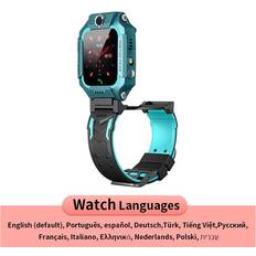 Aihontai W19-360 Green Kids Smart Watch Sim Card