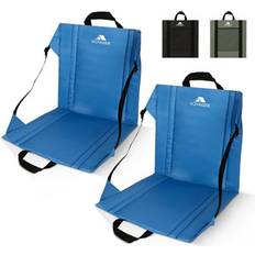2 Pack Folding Camping Chair Lightweight And Portable With Carry Handle, Blue One Size