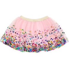 Pink Skirts Children's Clothing Sweet Wink Little and Big Girls Pink Confetti Tutu Skirt Pink 8-10