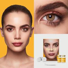 Contact Lenses Swati Hazel Brown Coloured Contact Lenses 6-Months