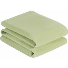 Dreamscene Plain Fleece Throw - Sage Blankets Green (200x150cm)