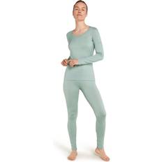 Damen - Grün Lange Unterhosen Icebreaker Damen Oasis Leggings gruen