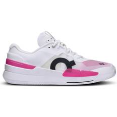 Pink Racket Sport Shoes On THE ROGER Pro White Pink, Mens