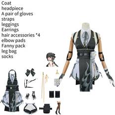 Dinamr Character Waves Wuthering Drifter Woman Cosplay Costume Suits Performance Clothe